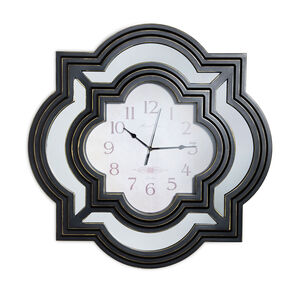Moroccan Clock With Mirrors 23"